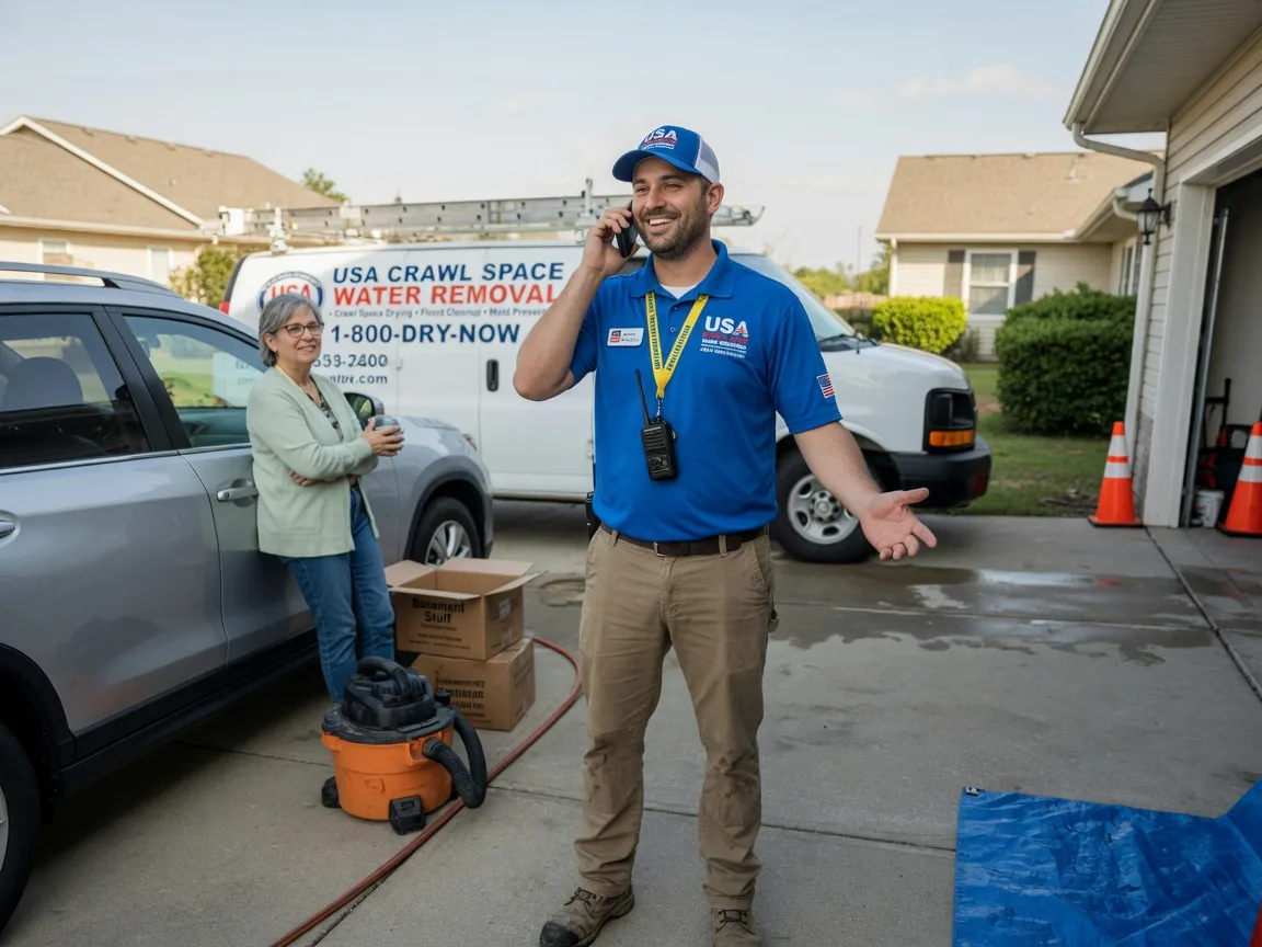 Crawl Space Water Removal Van, TX FAQs